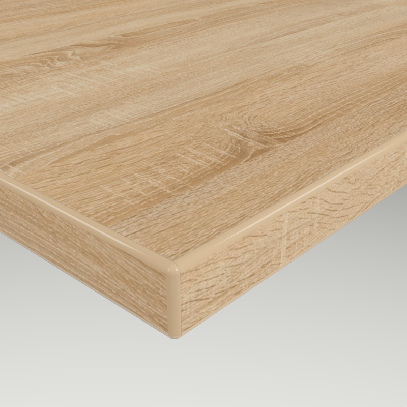Tischplatte Sonoma Eiche 19 mm, 25 mm