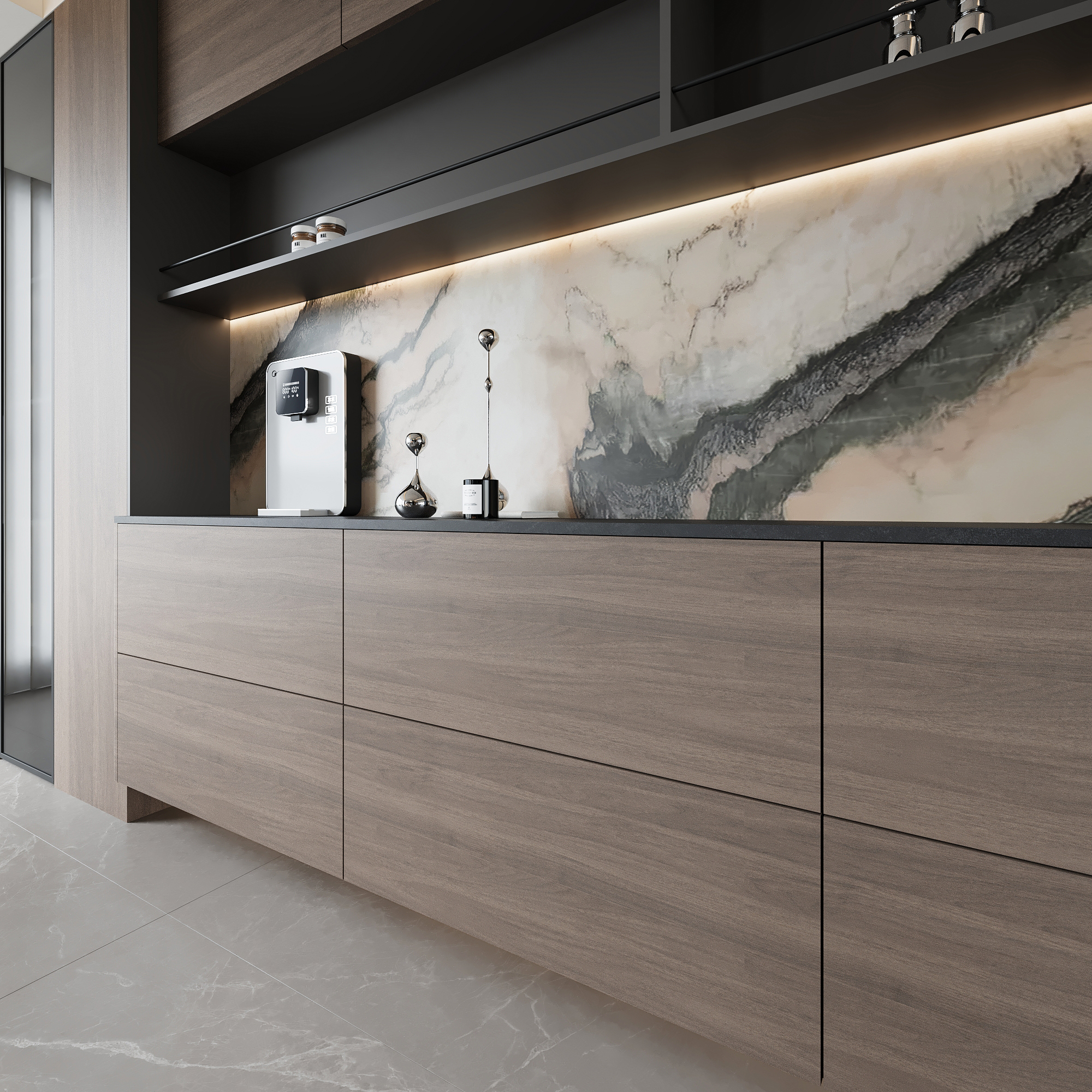 Tischplatte Esche Taormina Vogue 19 mm