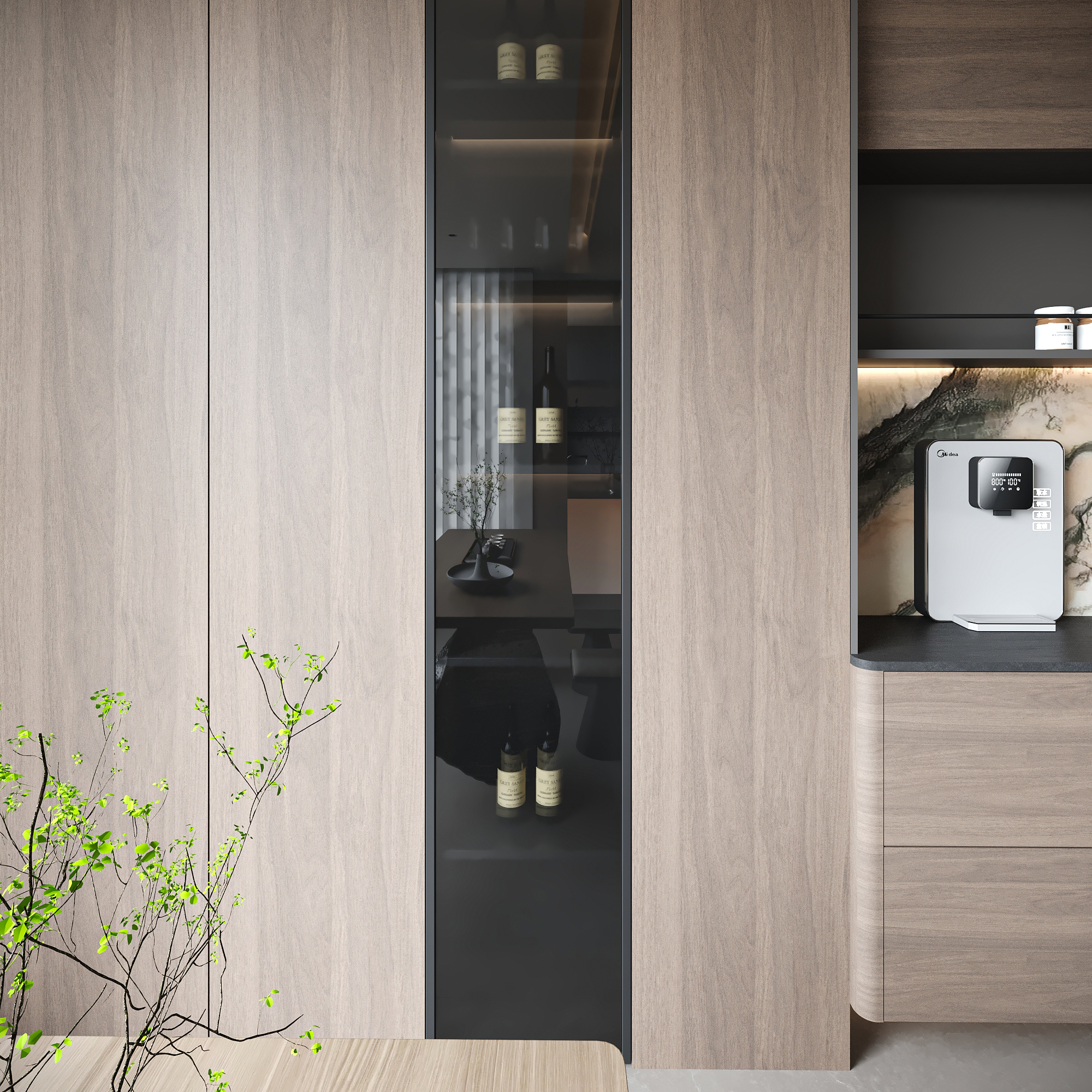 Tischplatte Esche Taormina Vogue 19 mm