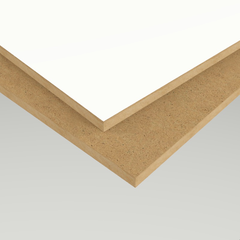 HDF einseitig weiß 5 mm
