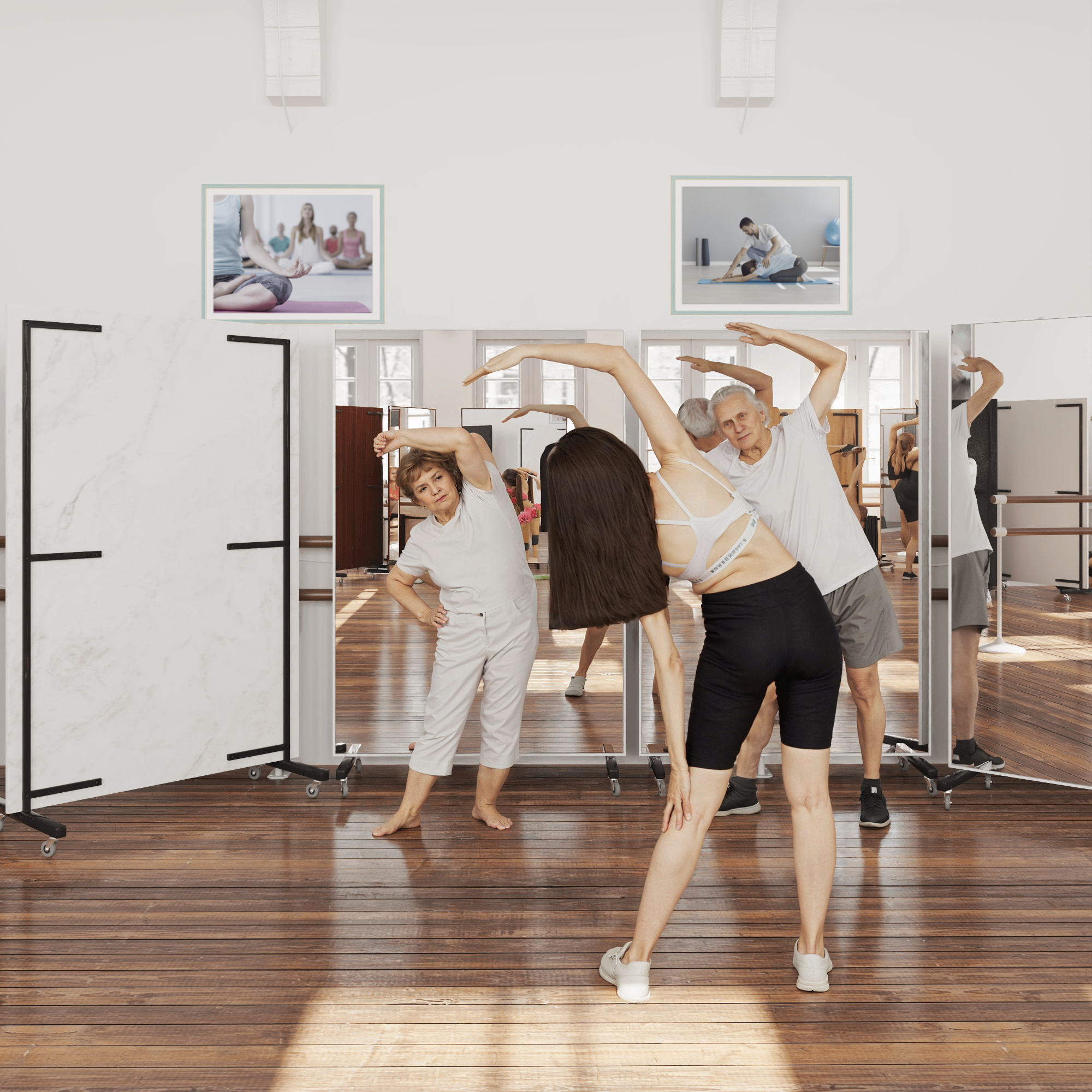 Rollbarer Therapiespiegel