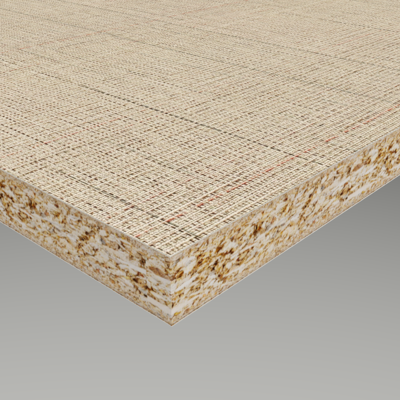 Dekorspanplatte Coco Tweed Creme 19 mm